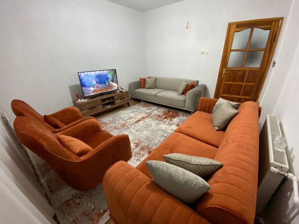 3-Seater Fabric Sofa #3 - HK Furniture Living Room Collection, Kampala Uganda